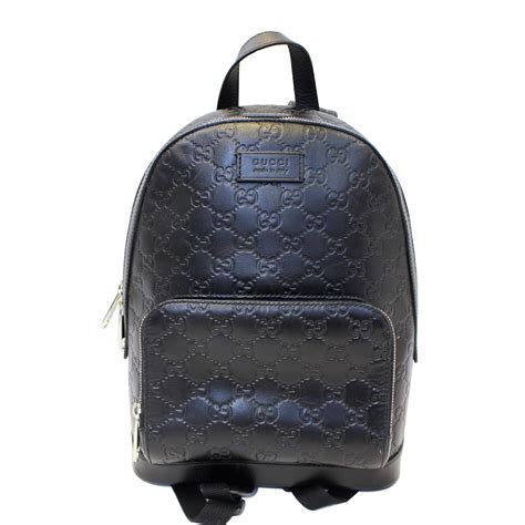 gucci vans backpack|gucci signature leather backpack black.